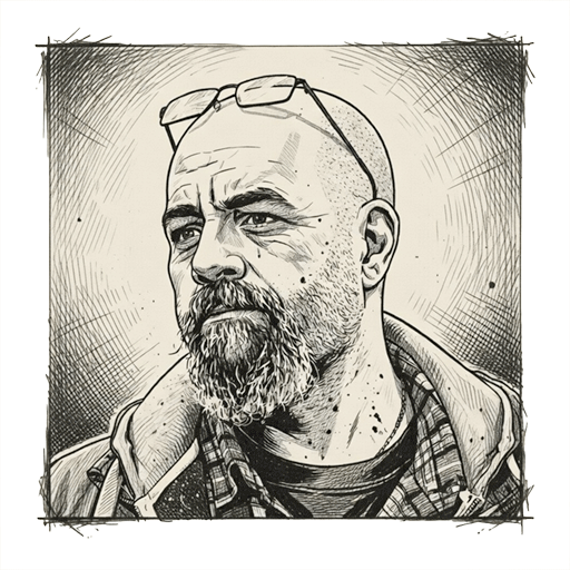 Illustrated portrait of Hayden Hewitt