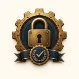 Untamperable lock provenance icon